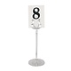 M & T  Table number holder for banqueting tables  height 20 cm