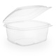 VEGWARE  Deli container with hinged-lid transparant compostable PLA