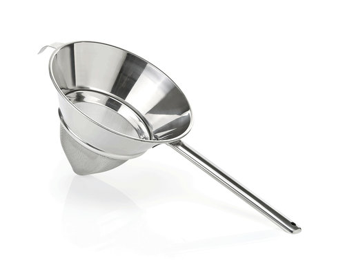 M&T Chinois - passoire conicale inoxydable maille fine Ø 24 cm