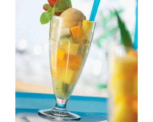 BORMIOLI ROCCO  Ice cream flute - milk shake 38 cl Rock Bar