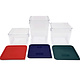 M&T Storage container set of 3 pcs , 3 lids included