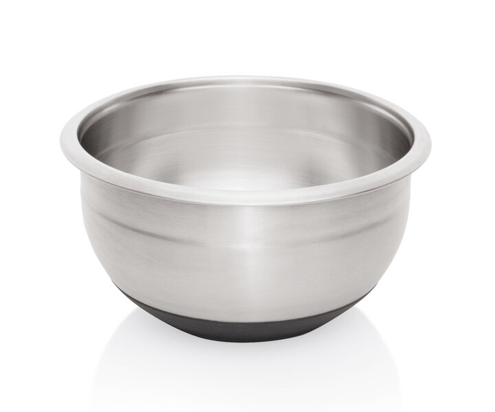 M&T Mixing bowl Ø 24 cm stainless steel 18/10, with non slip buttom