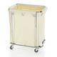 M & T  Linen trolley 65 x 45 x h 84 cm chrome plated steel frame with nylon bag