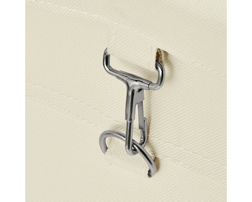 M&T Linnen wagen - Wasgoedwagen 65x45xh84 cm verchroomd metalen frame met nylon zak