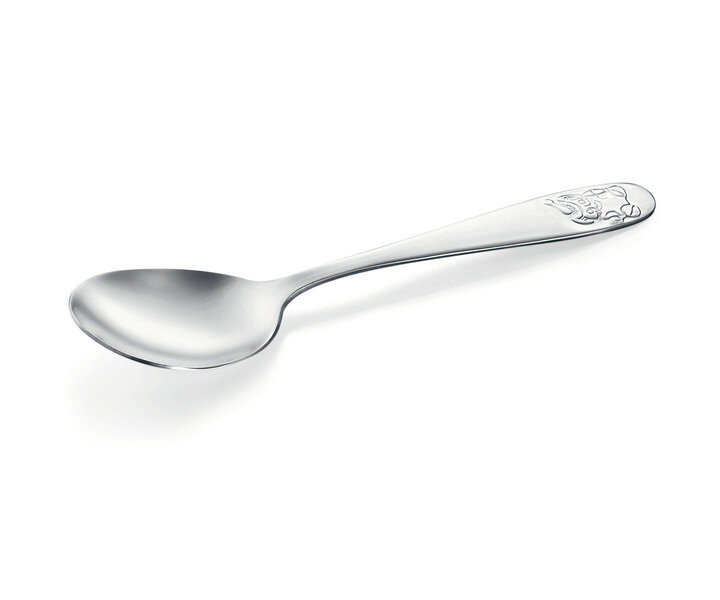 M&T Flatware set for children 36 pieces stainless steel with bear motif