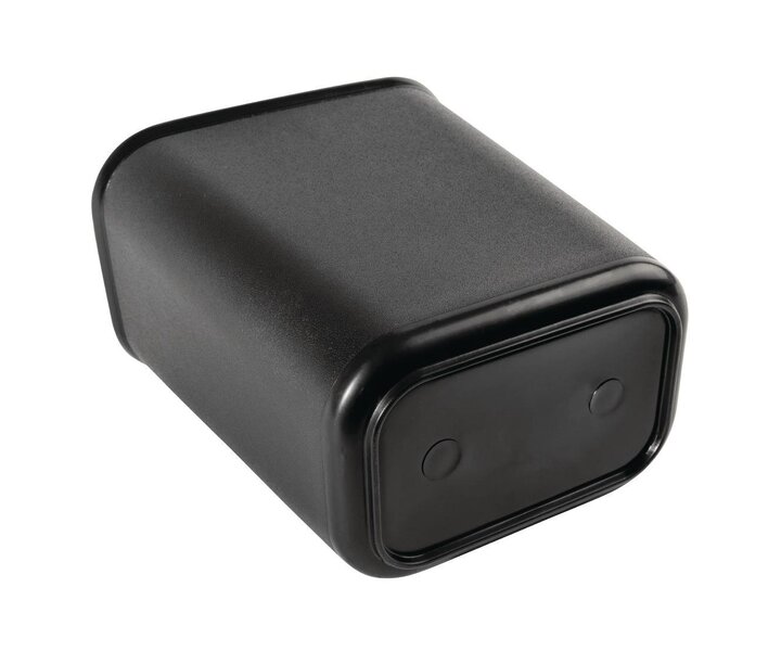 M&T Bin black plastic 6 liter