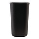 M&T Corbeille en plastique noire 6 litres