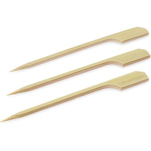 M & T  Brochette en forme de rame 15 cm - boite de 100 pièces - bambou