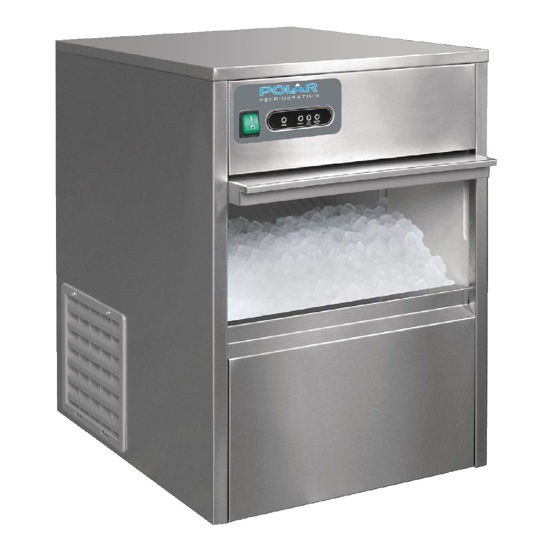 Ice cube machine 20 kg M&T International Hotel & Restaurant Supplies NV