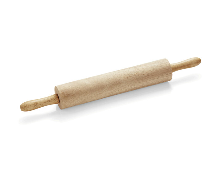 M&T Rolling pin beechwood, roll width 45 cm with ball bearings
