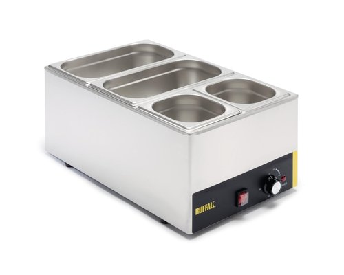 BUFFALO Bain marie GN 1/1  inserts & lids included