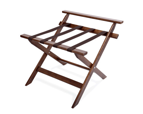 M&T Luggage rack wood with back