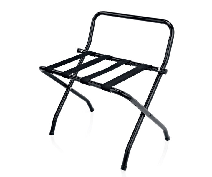 M&T Luggage rack black 650(H) x 500(L)mm