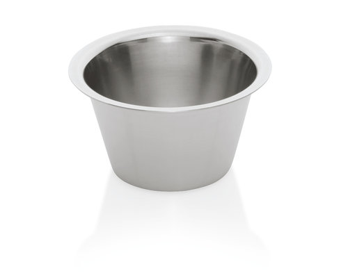 M&T Moule à dariole Ø  8,8 cm ensemble de 12 pièces acier au chrome-nickel