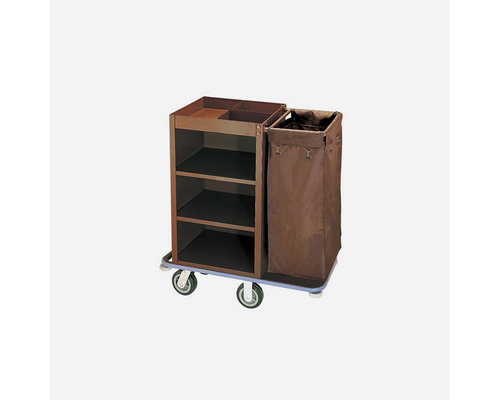 M&T Roommaid- housekeeping trolley with one laundry bag