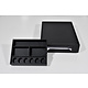 M & T  Tray with drawer black PU for Nespresso machine