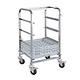 M & T  Trolley for dishwasher racks with 4 levels