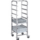 M&T Trolley for dishwasher racks with 7 levels