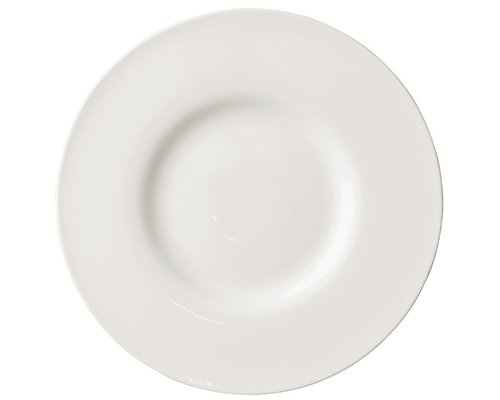 LUMINA Fine China Assiette plate à aile large Ø  15 cm