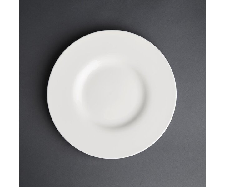 LUMINA Fine China Plat plate with large rim  Ø  15 cm