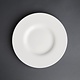 LUMINA Fine China Assiette plate à aile large Ø  15 cm