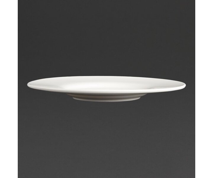 LUMINA Fine China Plat bord met brede boord  Ø 23 cm
