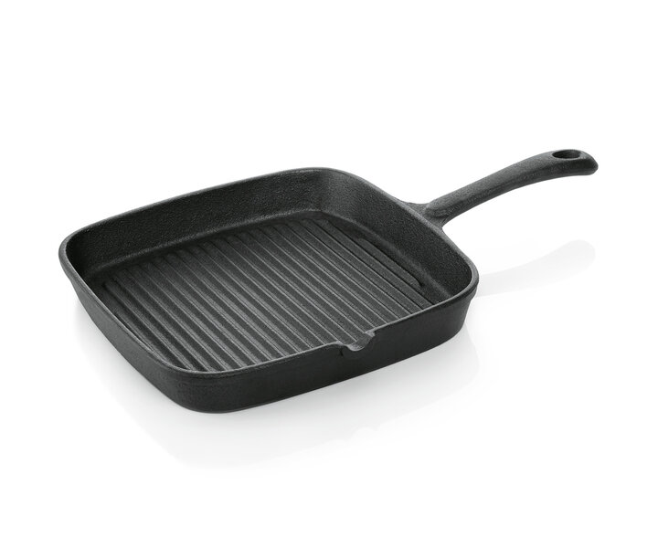 M&T Poêle à griller 22 x 22 x cm fer