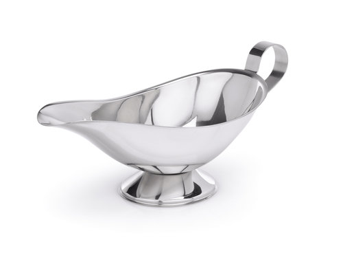 M & T  Gravy boat 20 cl footed