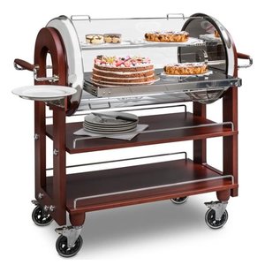 ZEPé Dessert- Cheese trolley with automatic roll top