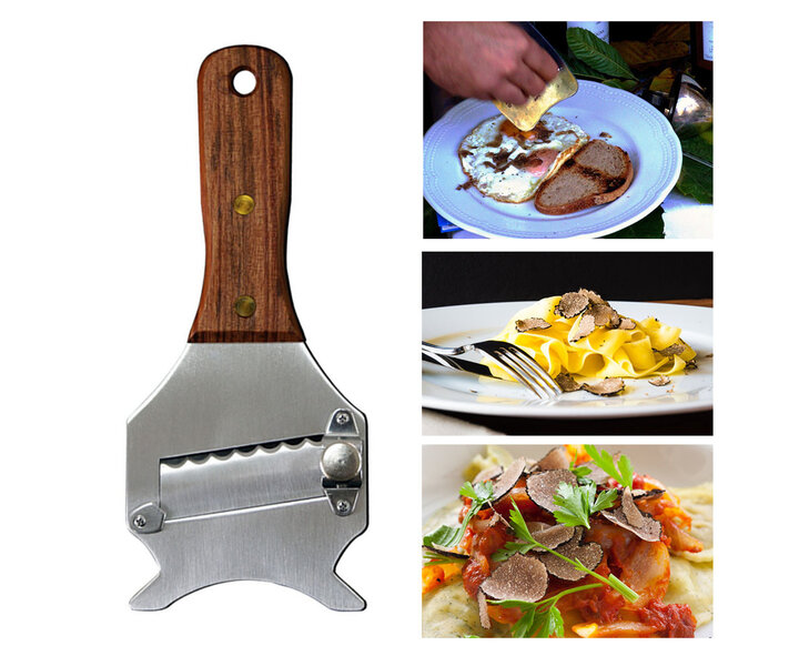 M&T Coupe truffe mandoline lame dentelée unie