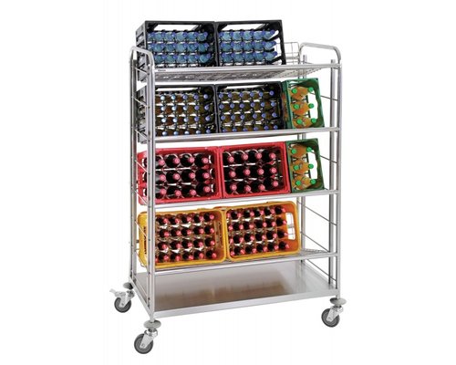 M & T  Beverage crate trolley