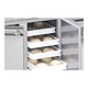 M&T Dough roll pizza tray, white PP stackable