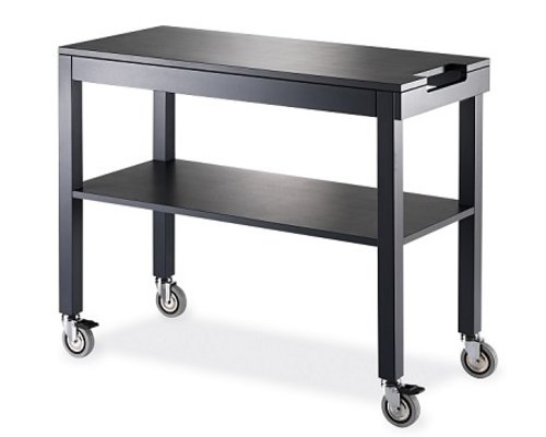 M & T  Serving trolley " Modern style " charcoal color