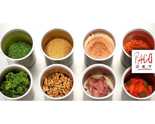 PACOJET  Set van 4 extra Pacojet bowls met deksel