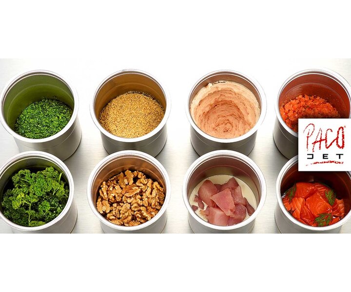 PACOJET  Ensemble de 4 bols avec couvercle pour Pacojet