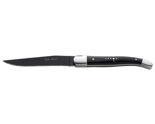 LAGUIOLE   Steakknife  "  all black " Laguiole