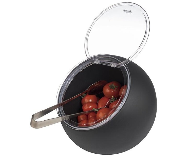 M&T Buffet set MOON 4 pcs  black melamine lid included