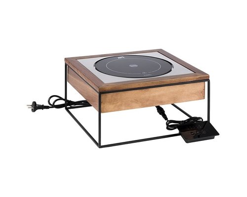 M&T Inductie station 8 delig met roestvrijstalen chafing dish