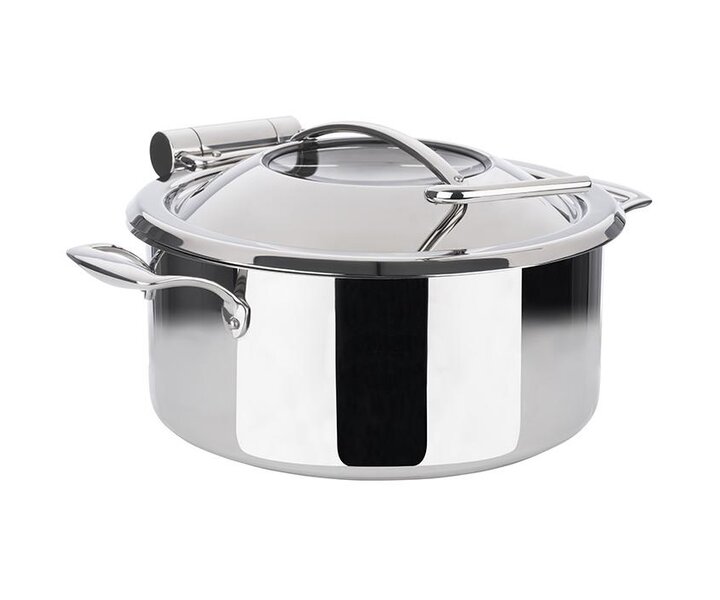 M&T Induction station 8 elements with stainless steel chafing dish