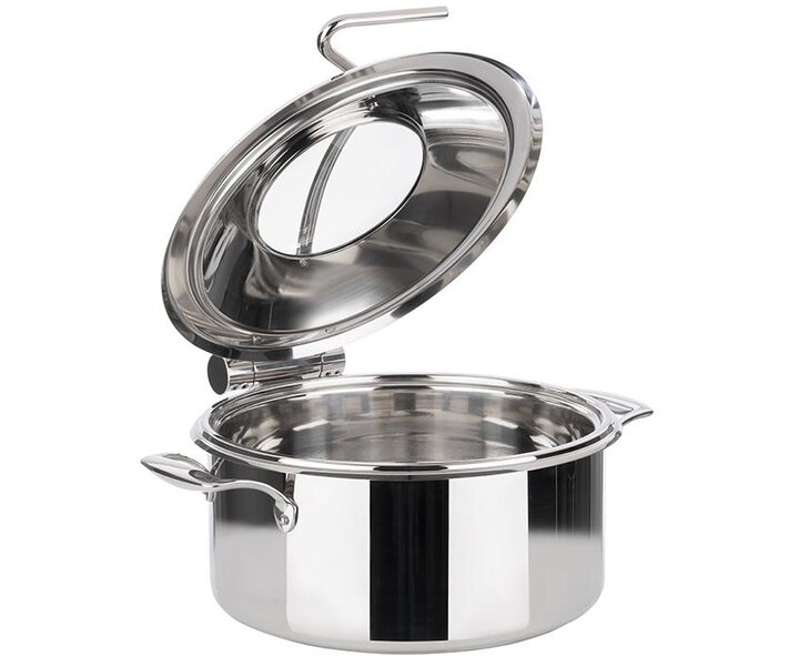 M&T Station induction ensemble de 8 éléments avec bain marie acier inoxydable