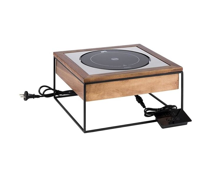 M&T Induction station 8 elements with red chafing dish