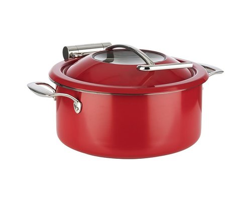 M & T  Induction station 8 elements with red chafing dish