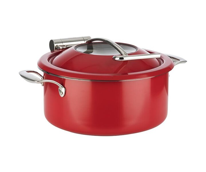 M&T Induction station 8 elements with red chafing dish