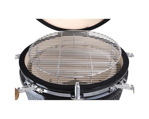 M & T  Ceramic Kamadoo BBQ Grill  " The Black egg "