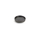 M&T Assiette plate avec bord relevé  Ø 14, 5 cm x h 2 cm Verso noir