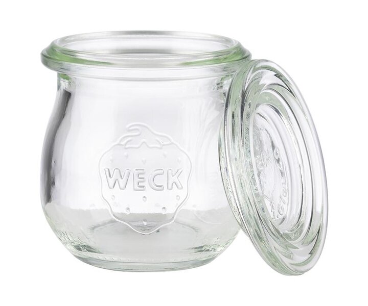 WECK  Verrine  avec couvercle en verre 0,08 litre lot de 12 pièces