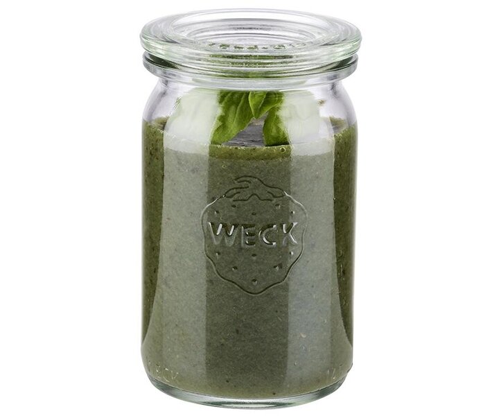 WECK  Glass pot small with lid 0,145 liter set 12 pieces