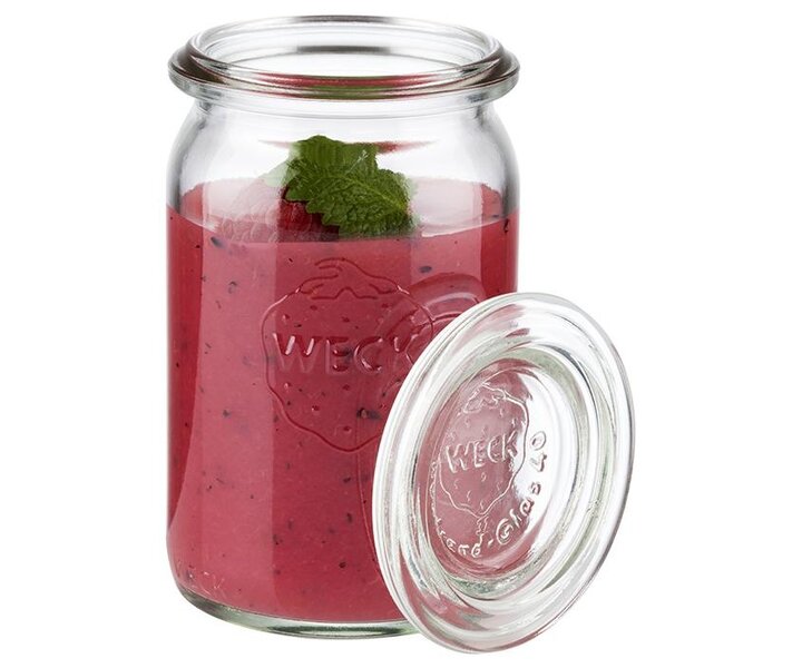 WECK  Verrine  avec couvercle en verre 0,145 litre lot de 12 pièces