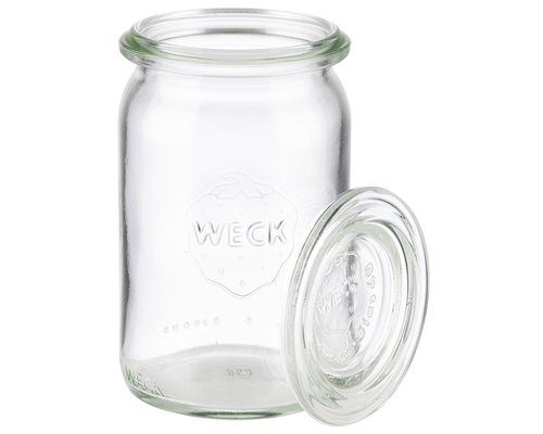 WECK  Glass pot small with lid 0,145 liter set 12 pieces