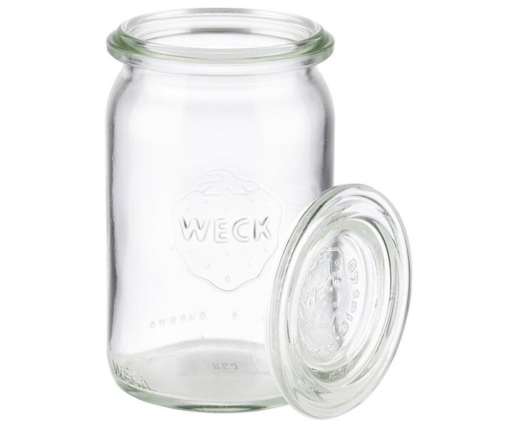 WECK  Verrine  avec couvercle en verre 0,145 litre lot de 12 pièces